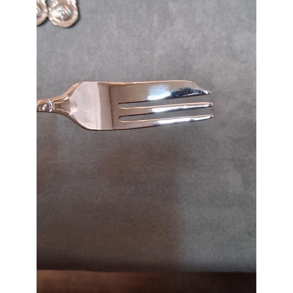Rose Pastry Dessert Forks Sweden Hildesheimer Rose Style